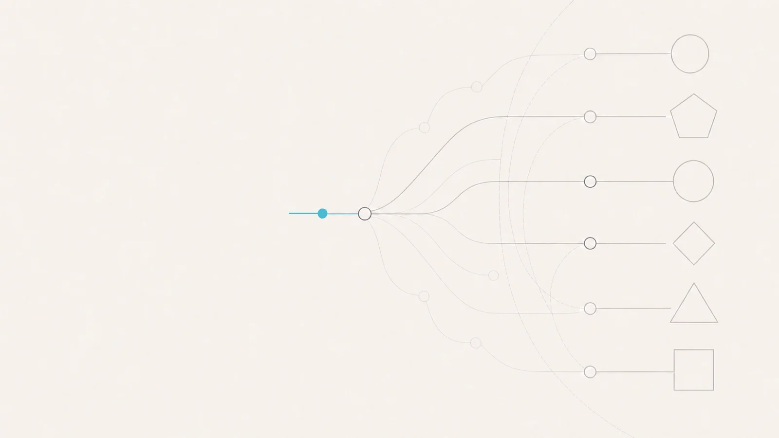 Language branches toward a connected tool invocation.